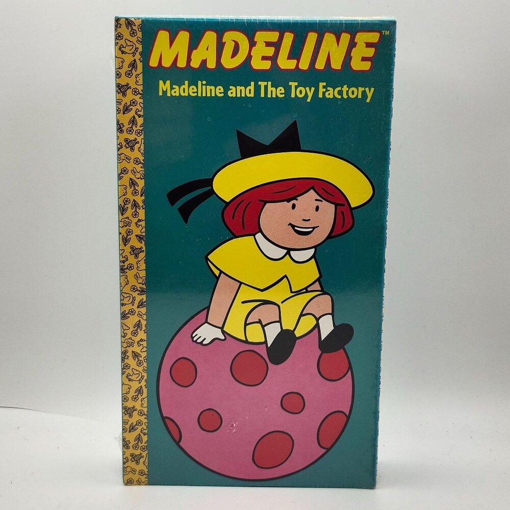 Madeline And The Toy Factory VHS Video 1993 Sony Wonder Golden Books Sealed